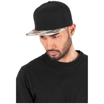 Casquette publicitaire floral snapback
