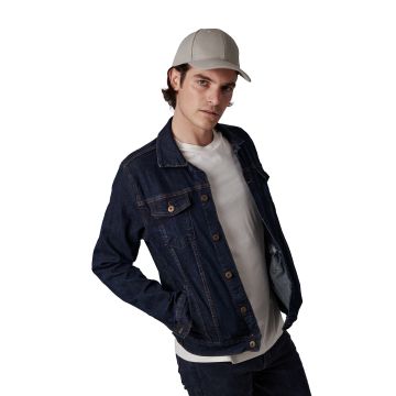 Casquette publicitaire en coton et polyester recyclés K-loop tracking- 6 panneaux