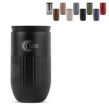 Mug publicitaire isolé Tova, 320 ml, étanche et lavable au lave-vaisselle