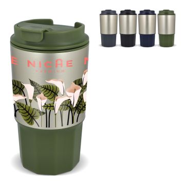 Mug publicitaire Thermo Silva 450 ml