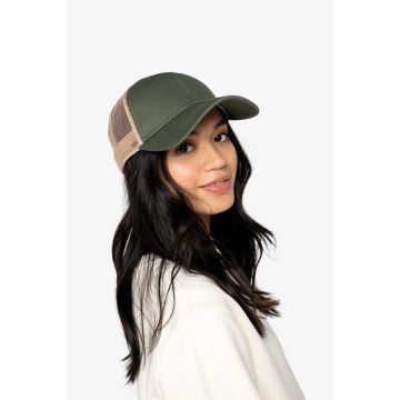 Casquette publicitaire trucker écoresponsable 6 panneaux unisexe