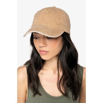 Casquette publicitaire écoresponsable délavée unisexe Native Spirit