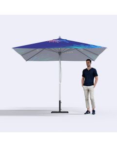 Parasol de Terrasse carré 3 x 3 m personnalisable